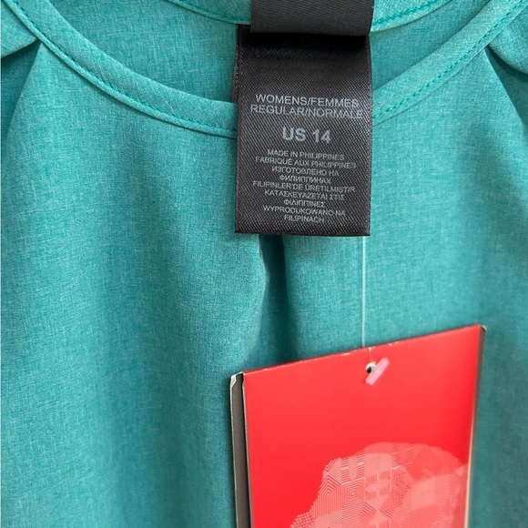 The North Face Women's Taggart Jaiden Green Sleeveless Athletic Dress Pockets 14 - Picture 4 of 5